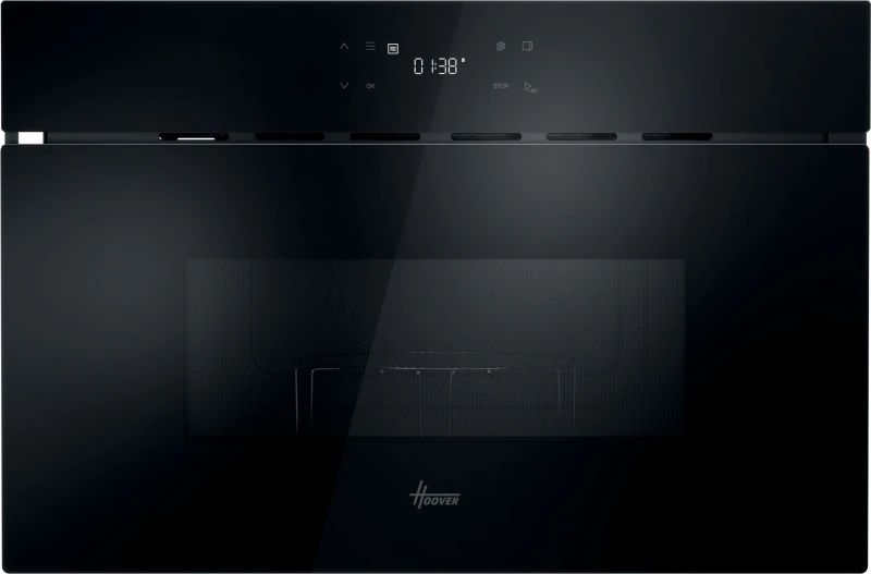 Image of Hoover HO38SC3BF7XK 24 Litre 39cm High, Built In Small Microwave With Grill - Black