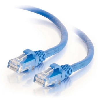 Image of Patch Cord RJ45 CAT.6a F/UTP LSZH Snagless Blue - 2m Full Copper