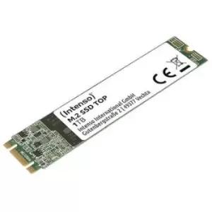 Image of Intenso Top Performance 1TB SATA M.2 internal SSD 2280 M.2 SATA 6 Gbps Retail 3832460