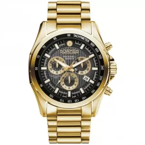 Image of Mens Roamer 220837 48 55 20 Rockshell Mark III Black Dial Chronograph Wrist