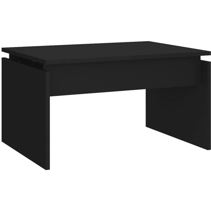 Image of VIDAXL Coffee Table Black 68x50x38cm Engineered Wood Vidaxl 8720286606735