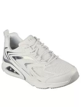 Image of Skechers Tres-air Trainer - White, Size 6, Women