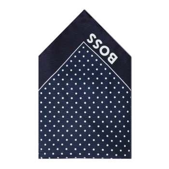 Image of Boss H-Pocket Square - Blue
