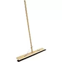 Image of Bentley Squeegee with Rubber Blade and Wooden Handle 60.9cm Brown