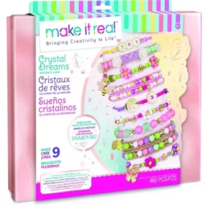 Image of Make It Real Crystal Dreams Nature's Tale Jewellery Activity Set