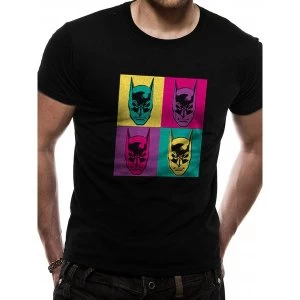 Image of Batman - Pop Art Mens XX-Large T-Shirt - Black