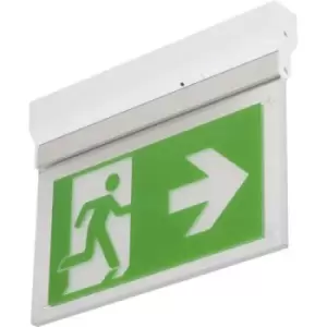 Image of B-SAFETY BR599030 Escape route lighting Ceiling mount, Wall mount Left, Right, Up