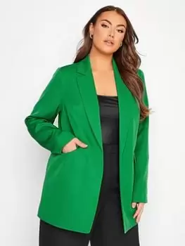 Image of Yours Tailored Blazer Fern Green, Size 20, Women