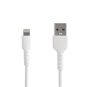 Image of StarTech 6.6 ft. (2 m) USB to Lightning Cable - Apple MFi Certified - White