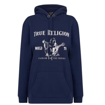 Image of True Religion Buddha Hoodie - Navy