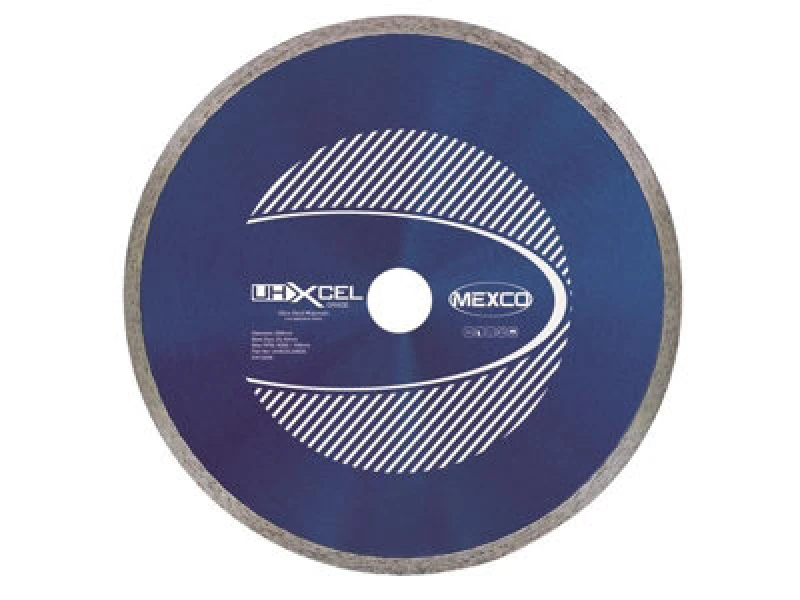Image of MEXCO MEXCO UHXCEL20025 UHXCEL Ultra Hard Materials Diamond Blade 200 x 25.4mm UHXCEL20025