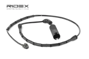 Image of RIDEX Brake Pad Wear Sensor BMW 407W0039 1165580,34351165580 Brake Wear Indicator,Brake Wear Sensor,Warning Contact, brake pad wear