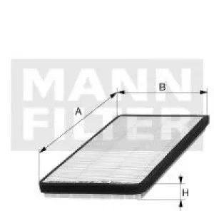 Image of Cabin Air Filter Cu2136 By Mann-Filter