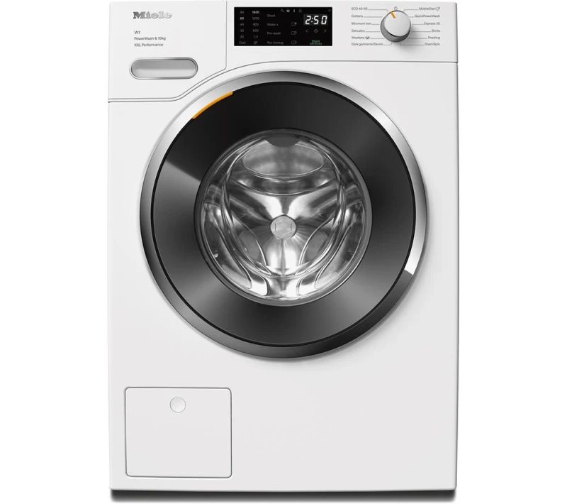 Image of MIELE WWK360 GB LW Pwash WiFi-enabled 10KG 1400 Spin Washing Machine - Stainless Steel, White 4002516789192