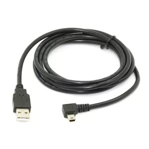 Image of USB 2.0 A (M) to USB 2.0 Mini B (M) 1.8m Black OEM Data Cable