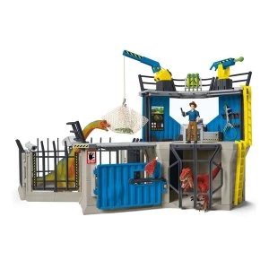 Image of SCHLEICH Dinosaurs Large Dino Research Station Toy Playset