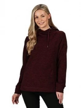 Image of Regatta Kizmit Ii Hooded Fleece - Dark Burgundy
