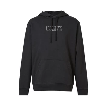 Image of AllSaints Shadow OTH Hoodie - Black