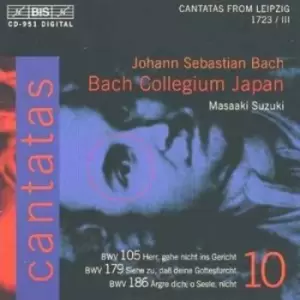 Image of Johann Sebastian Bach - Cantatas (Collegium Japan/suzuki) CD Album - Used