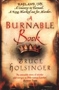 Image of A Burnable Book by Bruce Holsinger Paperback