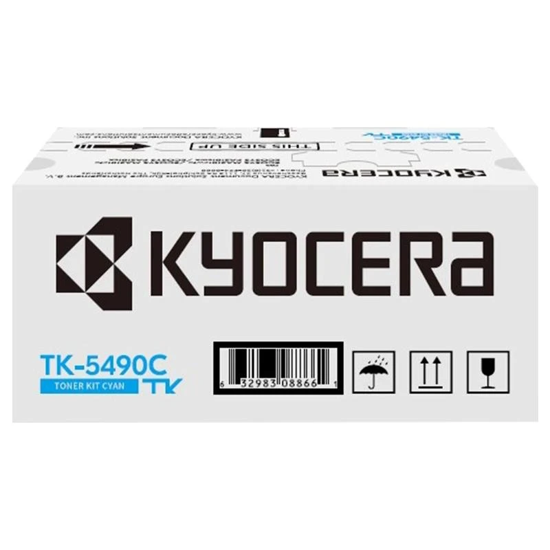 Image of Kyocera 1T0C22CNL1/TK-5490C Toner-kit cyan. 2.4K pages ISO/IEC 19798 f