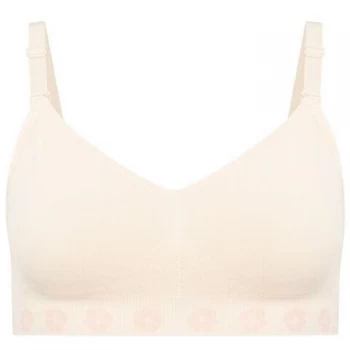 Image of Theya Healthcare Fleur Bamboo Back Fastening Post Surgery Bra - Cream