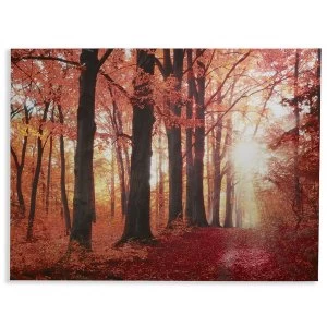 Image of Arthouse Glitter New Forest Wall Canvas