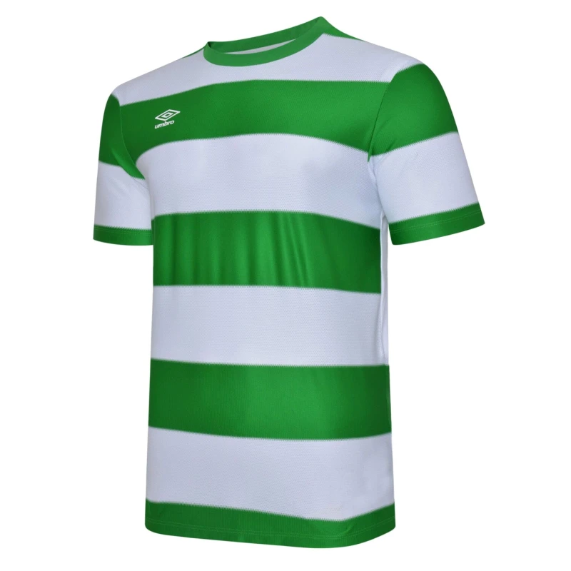 Image of Umbro Umbro Men Triumph Jersey in Bottle Green Size: Small Bottle Green S Male 5063238093393