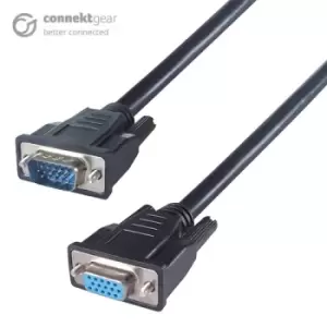 Image of CONNEkT Gear 2m VGA Monitor Extension Cable - Male to Female -...
