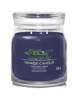 Image of Yankee Candle Signature Collection Medium Jar Candle - Lakefront Lodge
