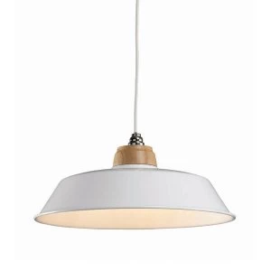 Image of The Lighting and Interiors Group Jakob Pendant Ceiling Light - Cream
