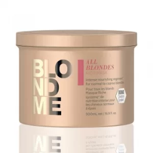 Image of Schwarzkopf Professional BlondMe All Blondes Rich Mask 500ml