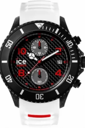 Image of Mens Ice-Watch Ice-Carbon Big Big Chronograph Watch 001315