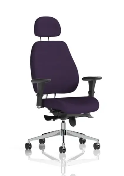 Image of Dynamic Office Solutions Napa Broad Arm 85cm Wide Armchair in Camira Era Fabric with Socket NSS05652