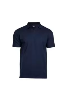 Image of Luxury Stretch V Neck Polo Shirt