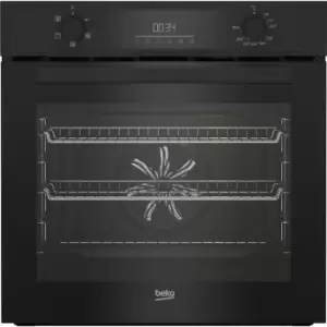 Image of Beko BBIF22300B 60cm AeroPerfect 72L Built-in Single Electric Fan Oven LED Timer - Black