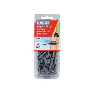 Image of Plasplugs Regular-Duty Fixings Pack of 100