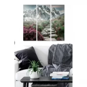 Image of MDF2031539 Multicolor Decorative MDF Painting (3 Pieces)