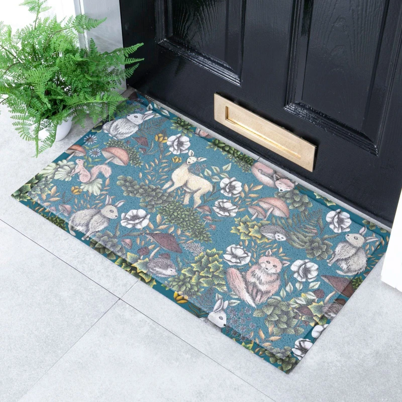 Image of Native Natural Into The Woods X Celia Battaini Doormat (70 X 40Cm)
