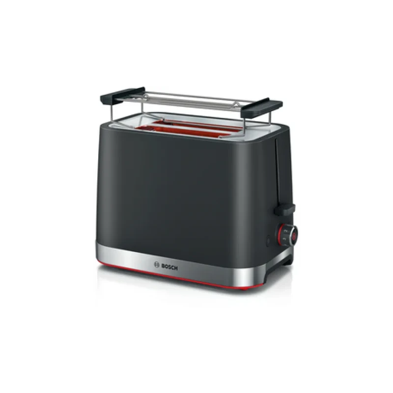 Image of Bosch TAT4M223GB MyMoment 2 Slice Compact Toaster Black