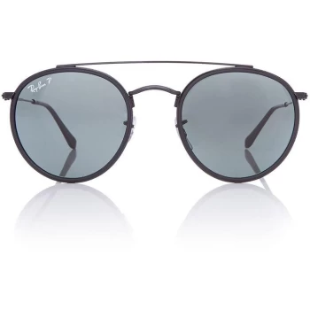 Image of Ray-Ban Black RB3647N Phantos sunglasses - Black