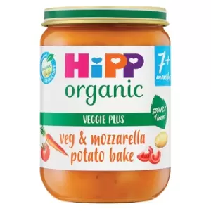 Image of HiPP Organic Vegetables & Mozzarella Potato Bake Jar 7+ Months
