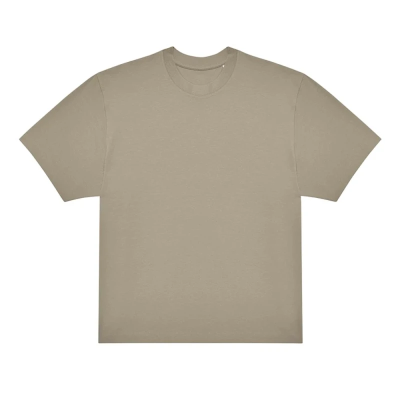 Image of B&C Mens E220 Oversized T-Shirt in Beige Size: XS Beige Male XS