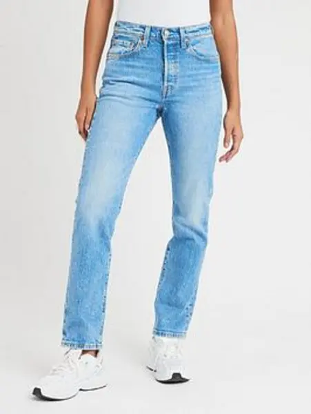 Image of Levis 501 JEANS FOR WOMEN womens Jeans in Blue