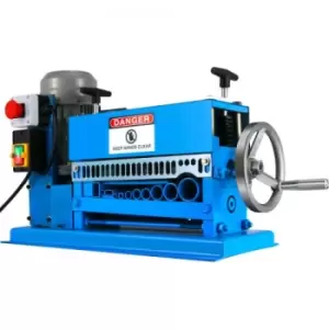 Image of VEVOR 1.5-38MM Wire Stripping Machine 370W Wire Stripper Machine with 10 Blades Powered Electric Cable Stripper Machine 220V Cable Stripping Machine