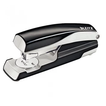 Image of Leitz 5504 Metal Stapler Metallic Black 40 Sheets of 80gsm Paper