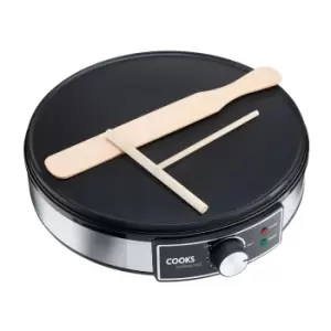 Image of Cooks Professional K283 Black Crepe and Pancake Maker 30cm