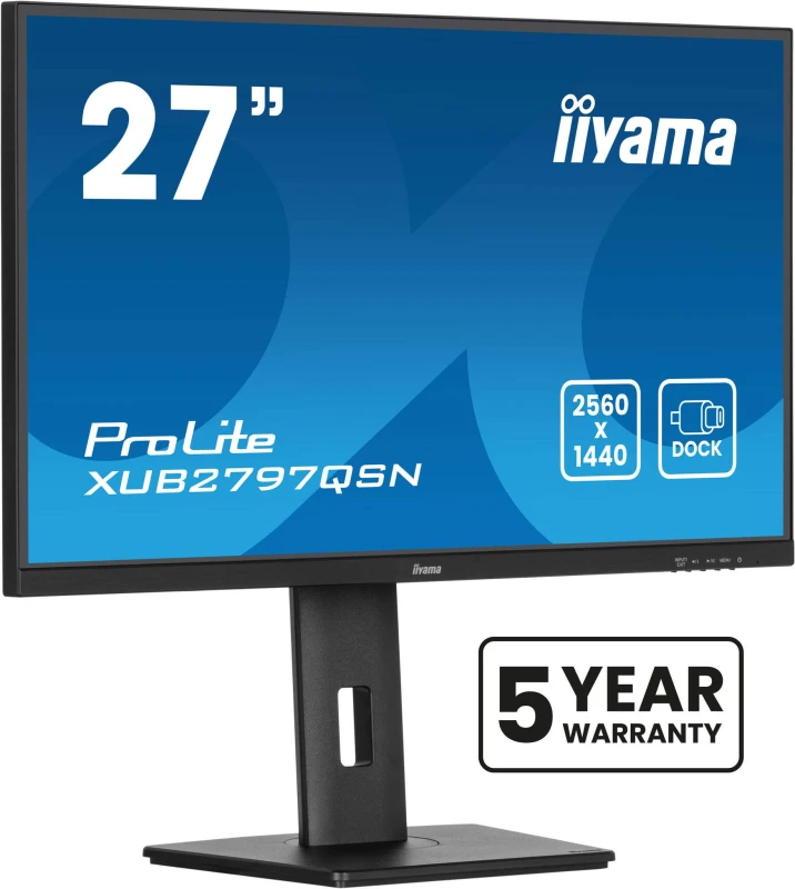 Image of iiyama iiyama ProLite XUB2797QSN-B2 computer monitor 68.6cm (27") 2560 x 1440 pixels Quad HD LED Black XUB2797QSN-B2