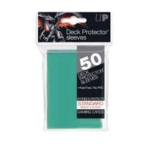 Image of Ultra Pro Aqua Standard Deck Protectors 50 Sleeves - 12 Packs
