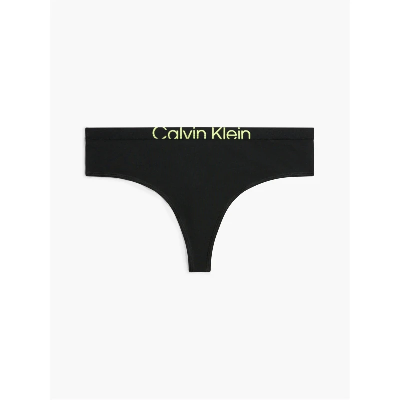 Image of Calvin Klein Future Shift Modern Thong - Black 12